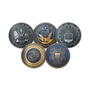 Cast Bronze Military Seal