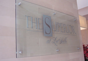 Etched Glass Signs