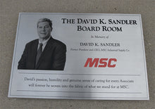 Load image into Gallery viewer, Stainless Steel Memorial Plaque